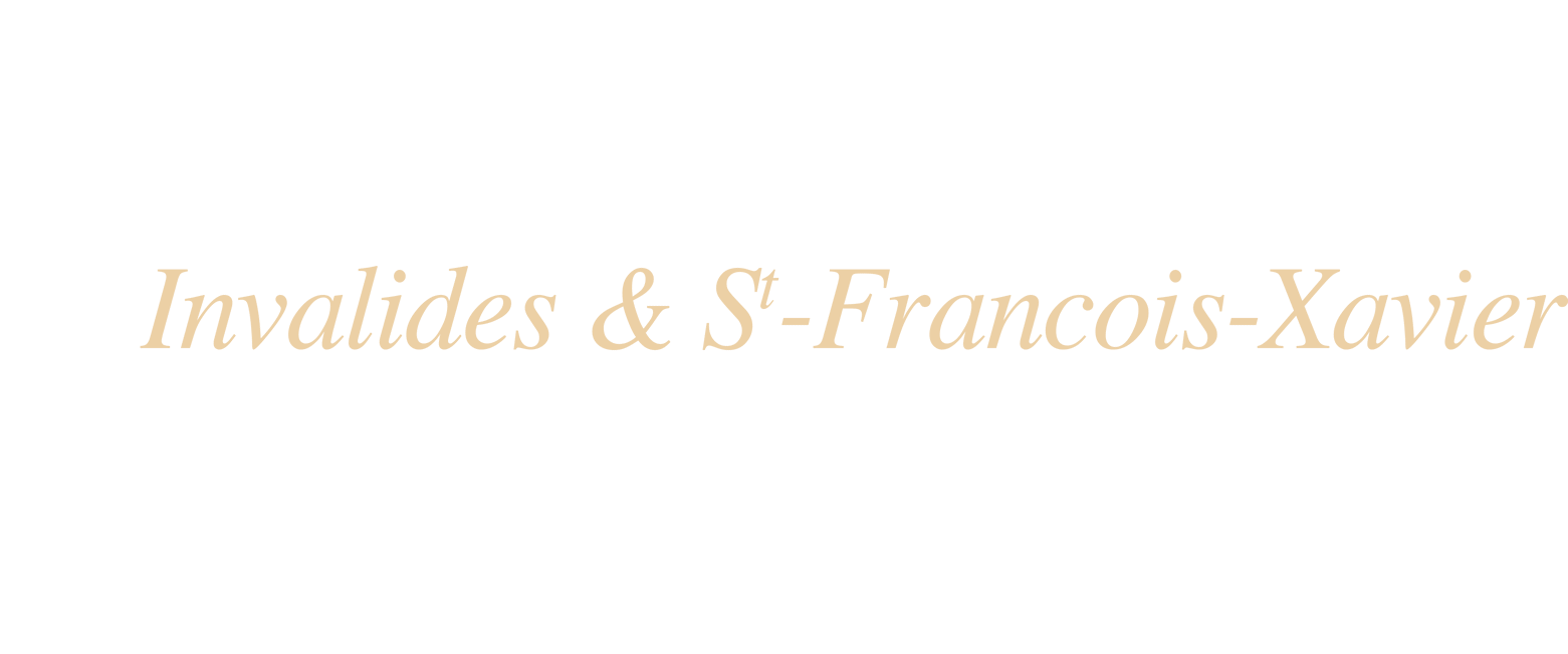 1 Avenue de Villars, Paris VII. Invalides & St-Francois-Xavier